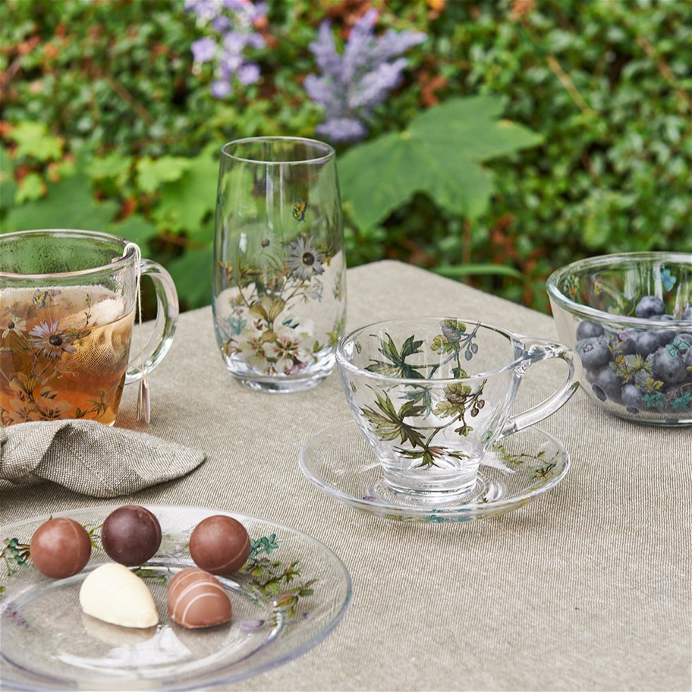 Speedsberg - Blomsterprint - Glas