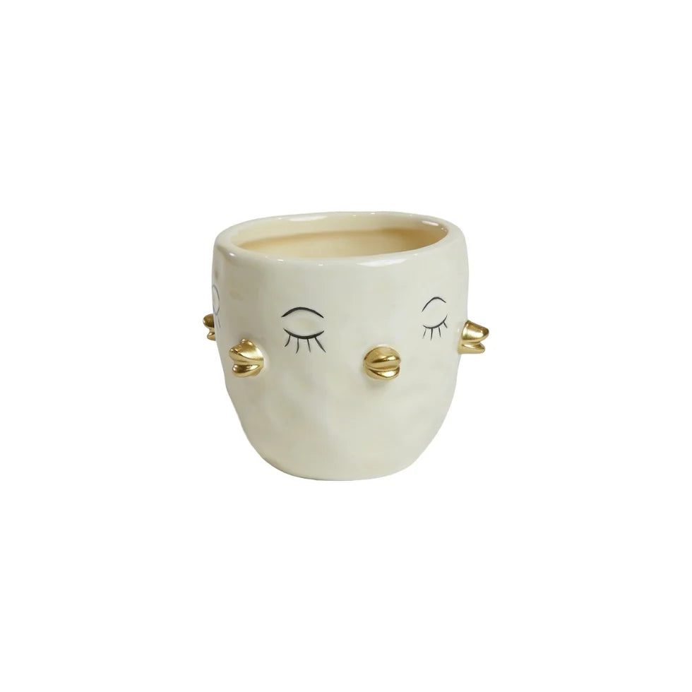 Vase - Keramik - Gul