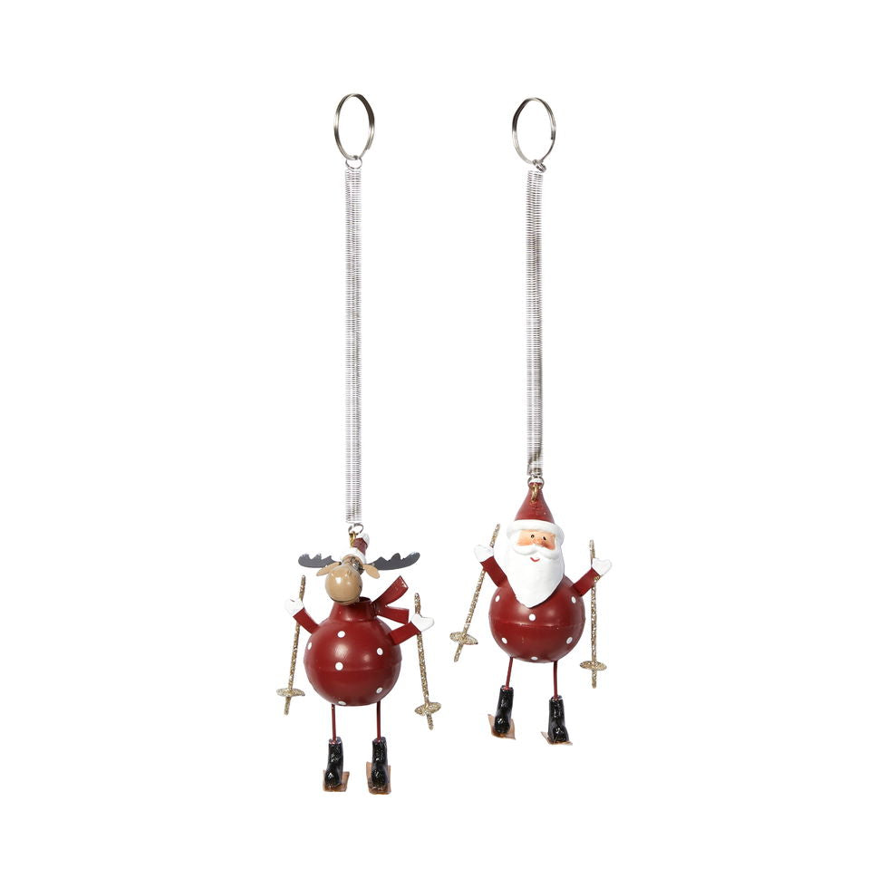 Speedtsberg - Julepynt - Motiv på ski