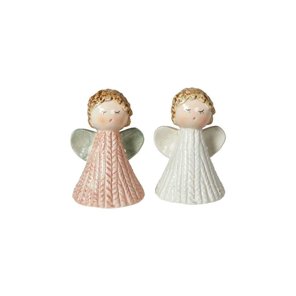 Speedtsberg - Engle - Keramik - Rose/Offwhite