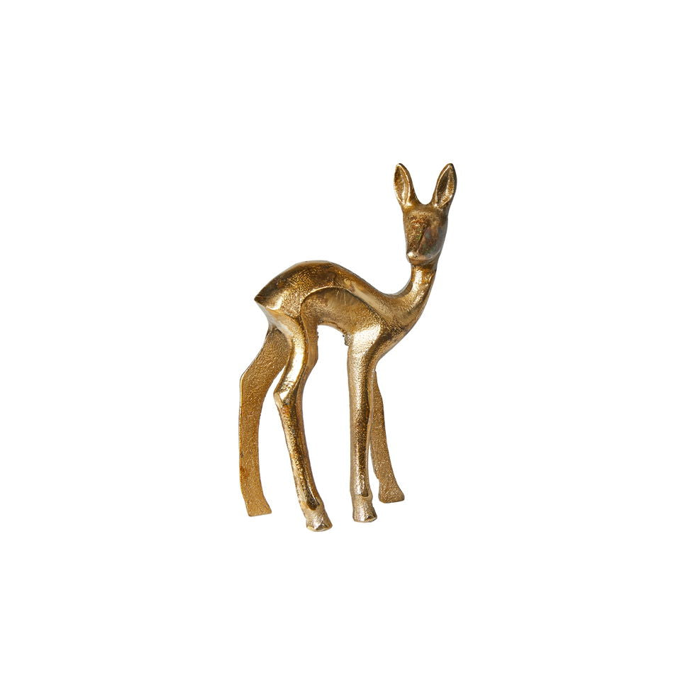 Speedtsberg - Rensdyr uden gevir - i aluminium - Guld - Lille/Stor