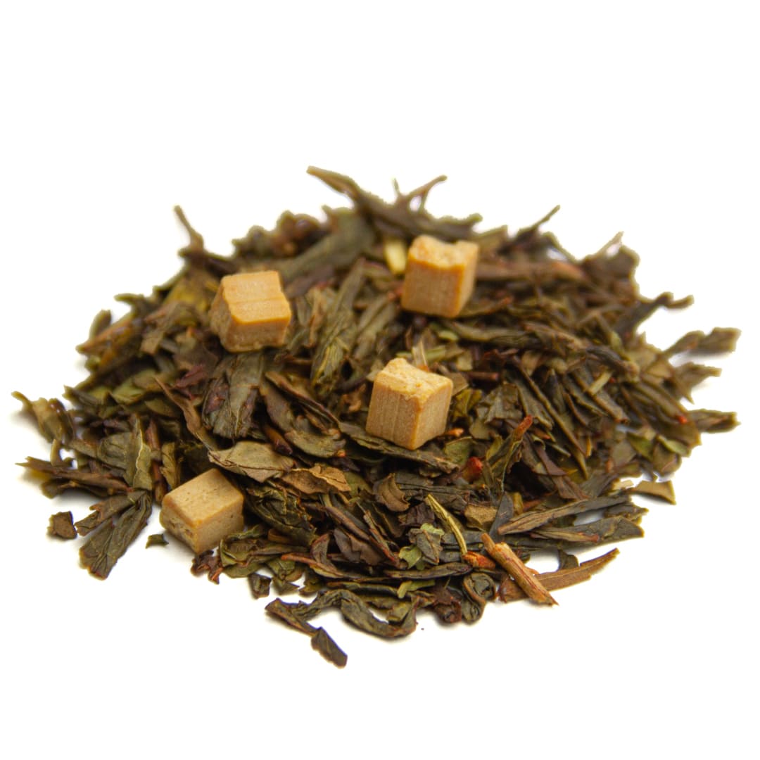 Grøn Sencha Mint & Karamel