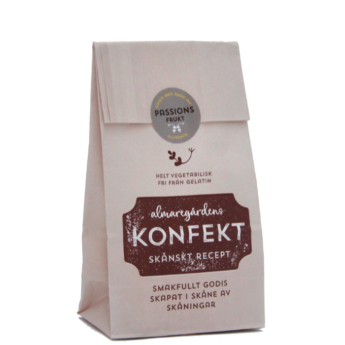 Almaregårdens Konfekt - Passionsfruktkonfekt