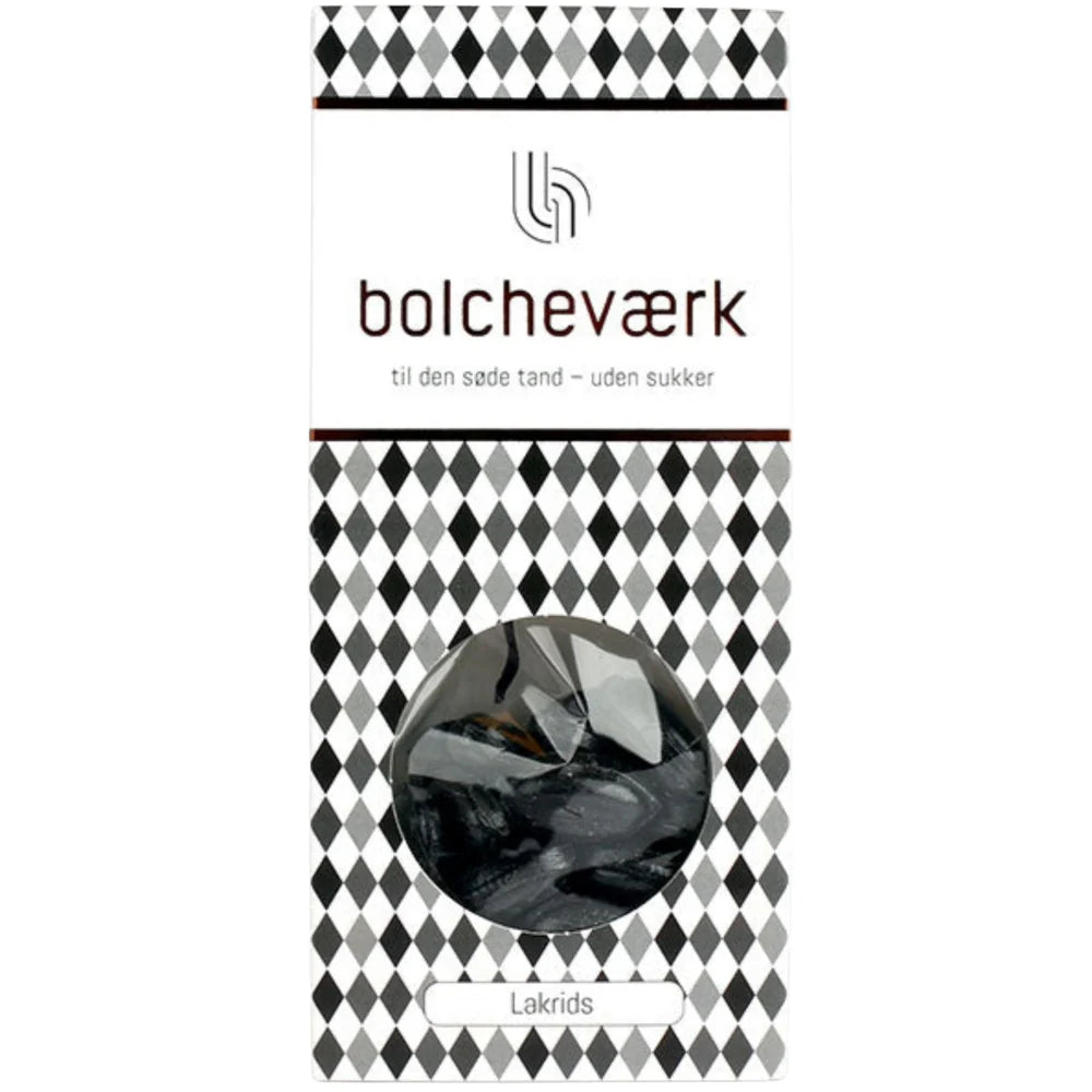 Bolcheværk - Sukkerfri bolcher - Lakrids