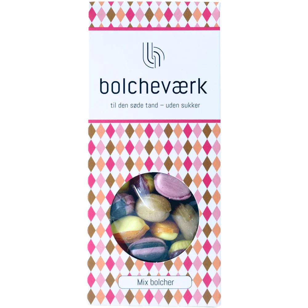 Bolcheværk - Sukkerfri bolcher -Mix pakke