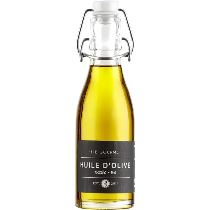 Lie Gourmet - Økologisk Olivenolie - Basilikum