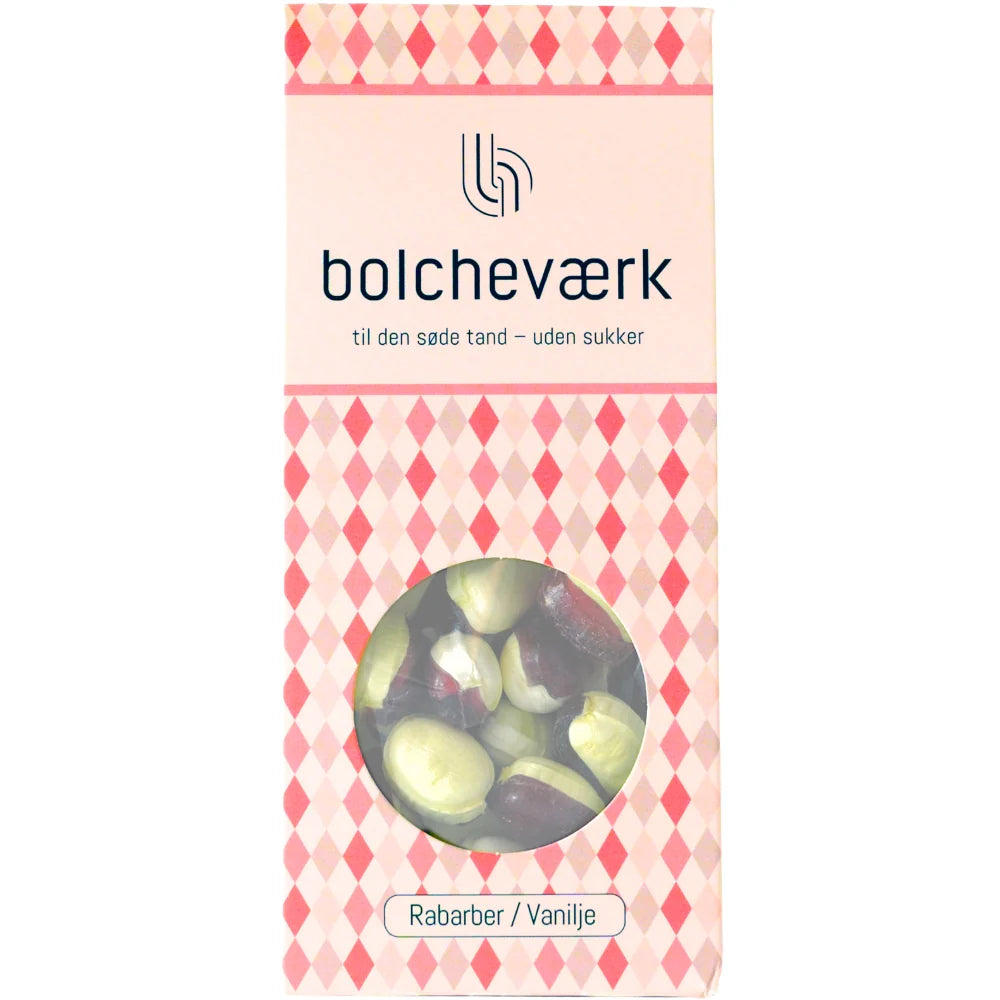 Bolcheværk - Sukkerfri bolcher - Rabarber & vanilje