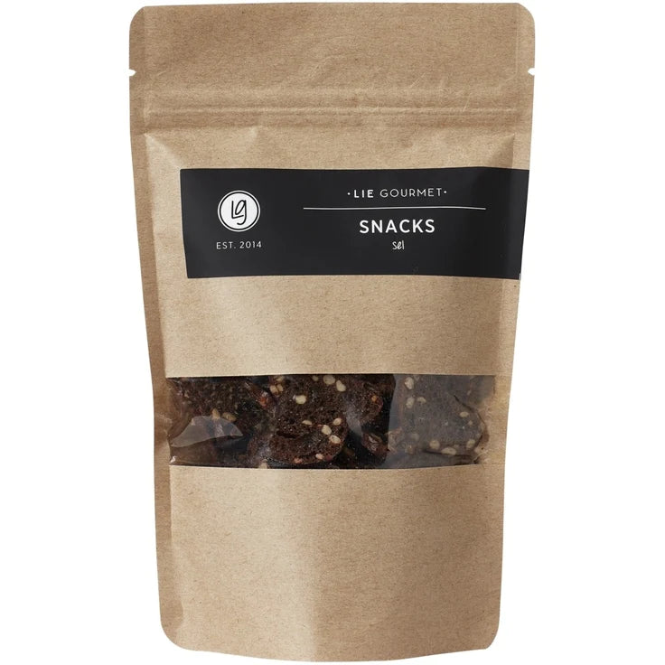 Lie Gourmet - Rugbrødssnacks med Havsalt
