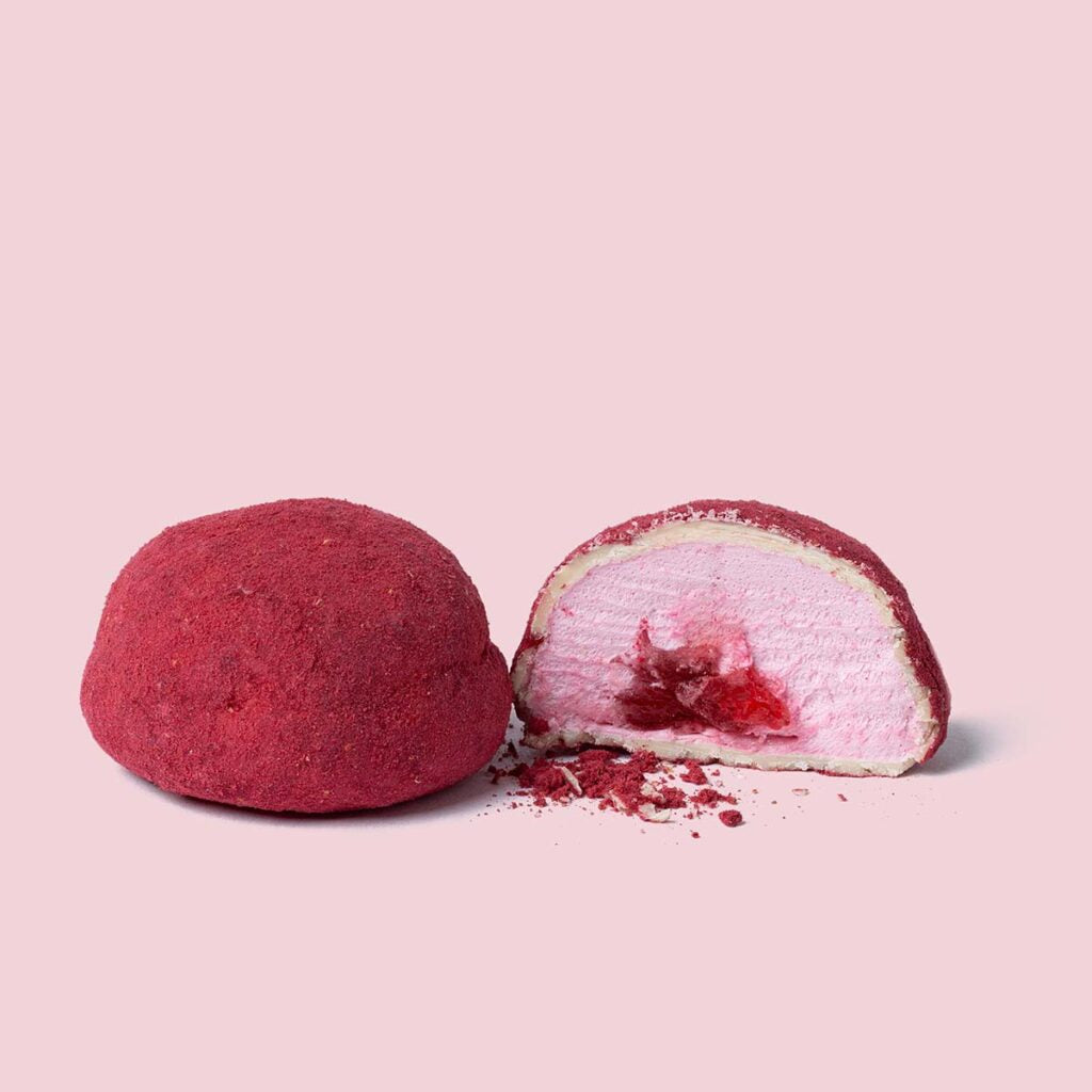 The Mallows - Strawberry Filled Mallows - Hindbær og belgisk hvid chokolade