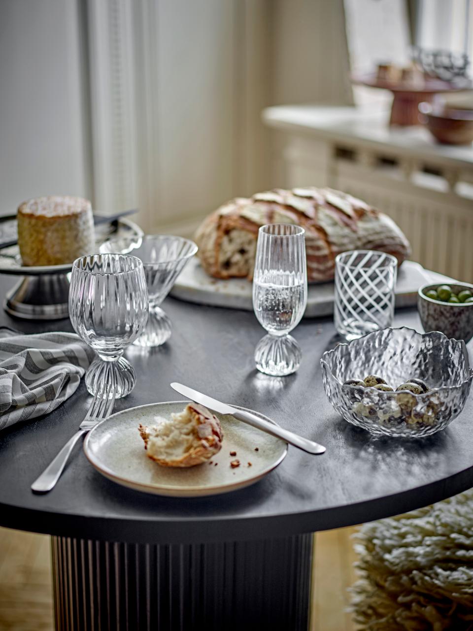 Bloomingville - Taurin Vinglas - Klar, Glas