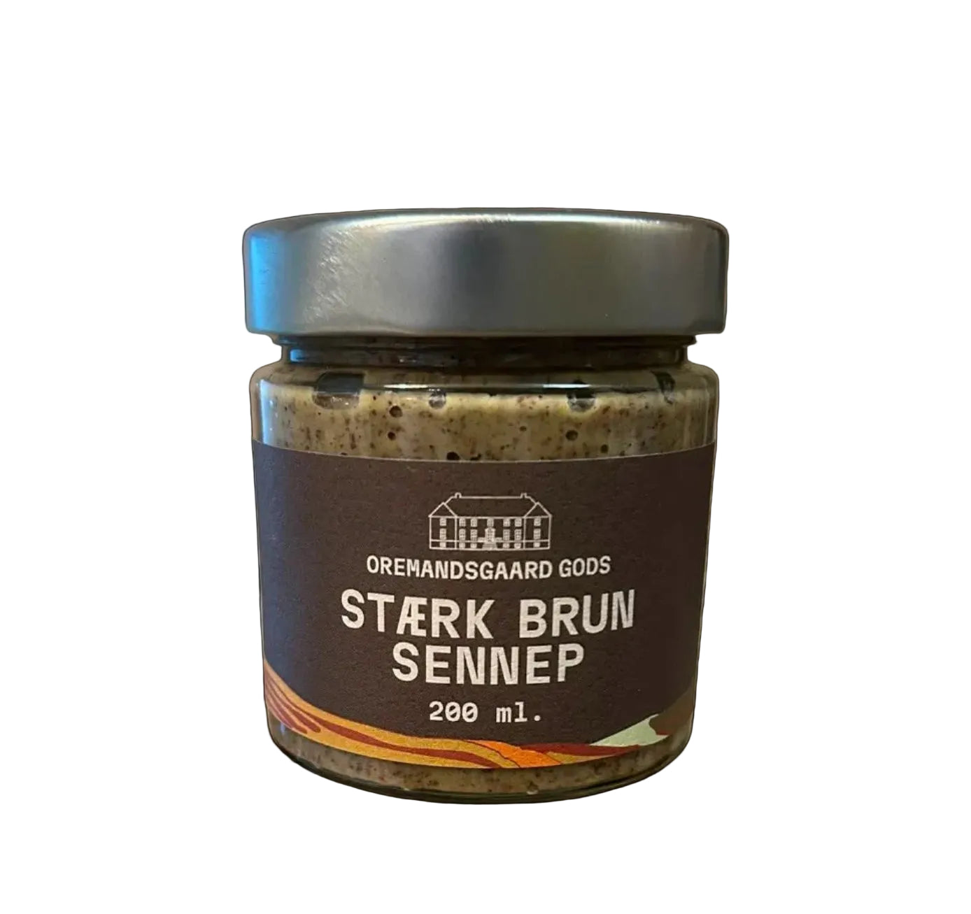 Oremandsgaard Gods - Stærk Brun Sennep