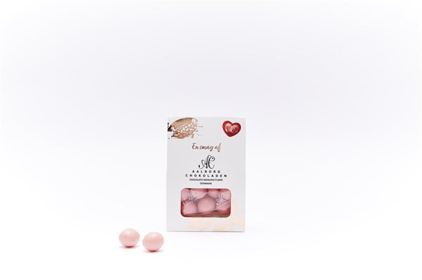 Aalborg Chokoladen – Jordbær Coated Saltlakrids
