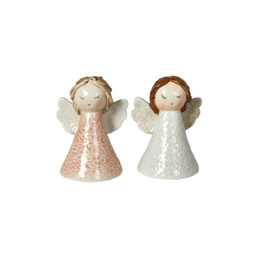 Speedtsberg - Engle - Keramik - Offwhite/Rose
