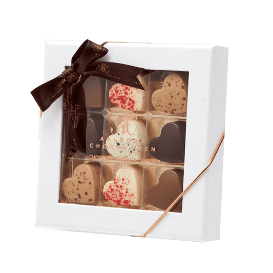 Aalborg Chokolade - Blandet Chokoladehjerter