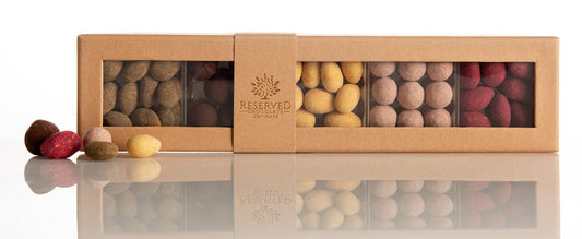 Reserved Chocolate - Chokolademandler – 5 smagsvarianter
