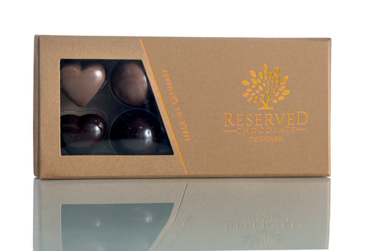 Reserved Chocolate - Fyldte Chokolader – Gaveæske 10 stk