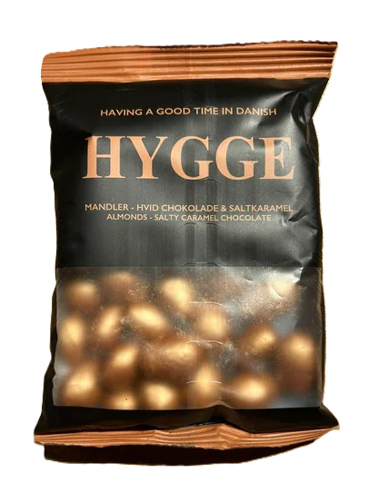 HYGGE - Mandler - Hvid Chokolade & Saltkaramel