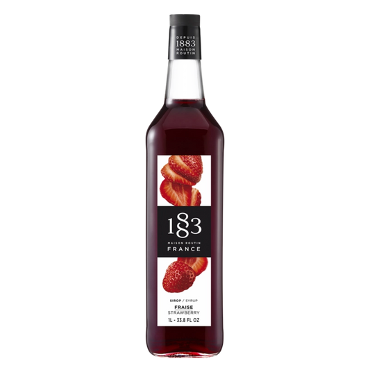 1883 - Sirup - Jordbær - 1000 ml.