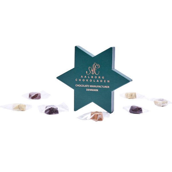 Aalborg Chokolade -  Stjerne Chokoladeæske