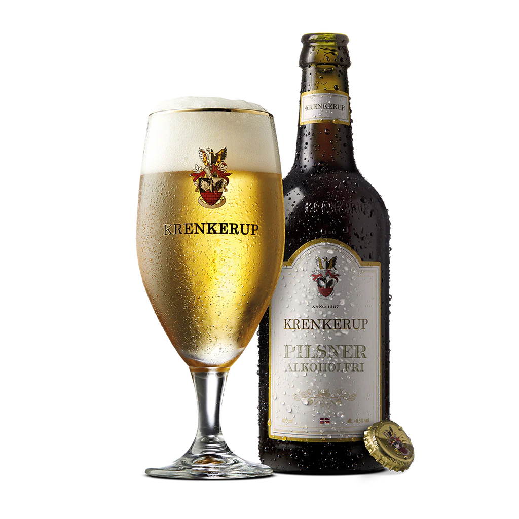 Øl - Krenkerup - Pilsner - Alkoholfri