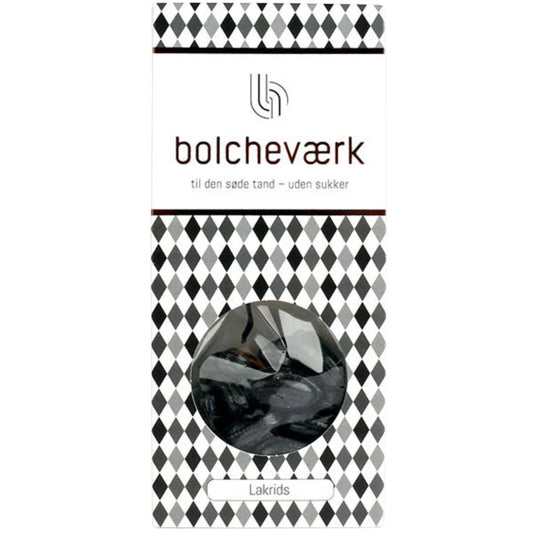 Bolcheværk - Sukkerfri bolcher - Lakrids