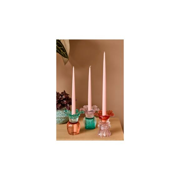 2HAVE - Lysestage - Palm - Multifarvet -  14 cm