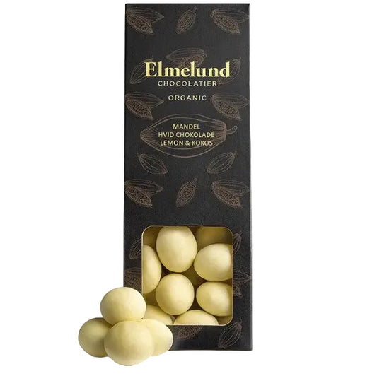 Elmelund Chokolade - Ristede Mandler - Lemon & Kokos