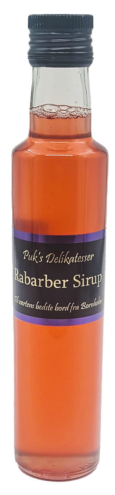 Puks Delikatesser - Sirup - Rabarber