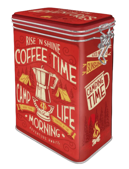 Hoist Living - Dåse med patentlåg - Camp Coffee Time