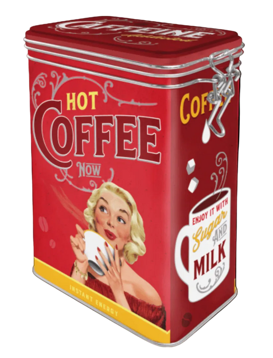 Hoist Living - Dåse med patentlåg - Hot Coffee Now