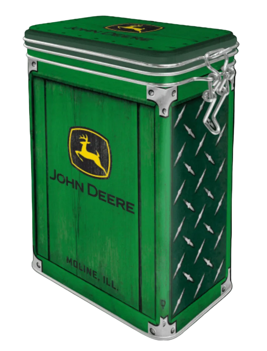 Hoist Living - Dåse med patentlåg - John Deere - Diamond Plate