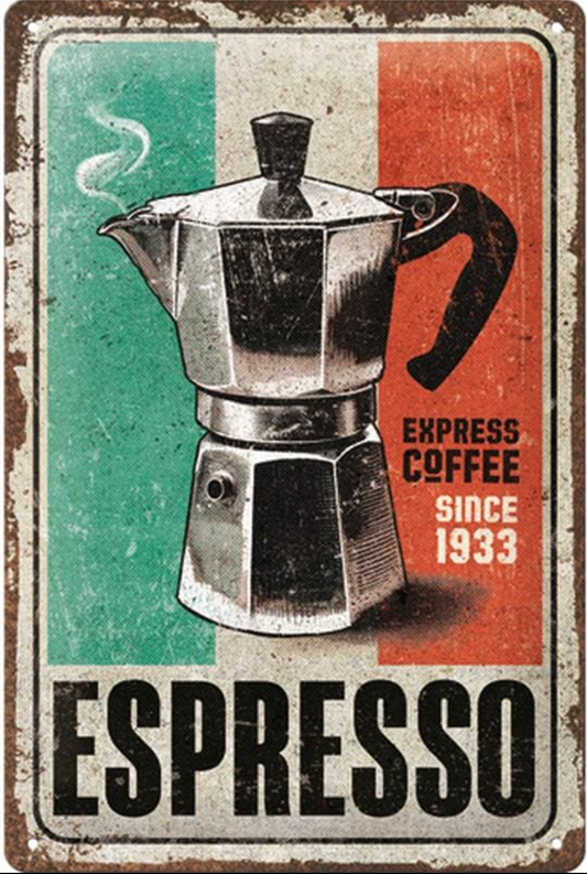 Hoist Living - Skilt -  Espresso - 20×30cm