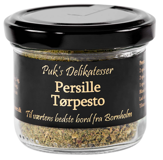 Puks Delikatesser - Tørpesto - Persille