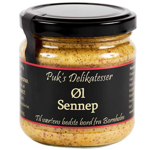 Puks Delikatesser - Sennep - Øl
