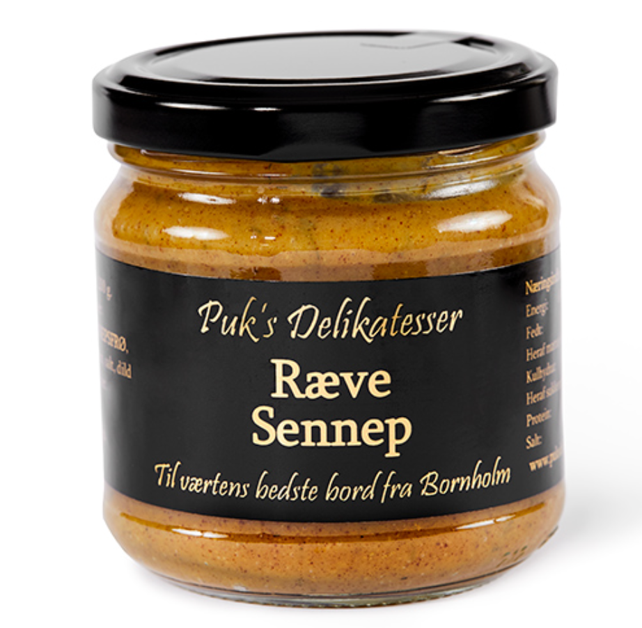 Puks Delikatesser - Sennep - Ræve Sennep