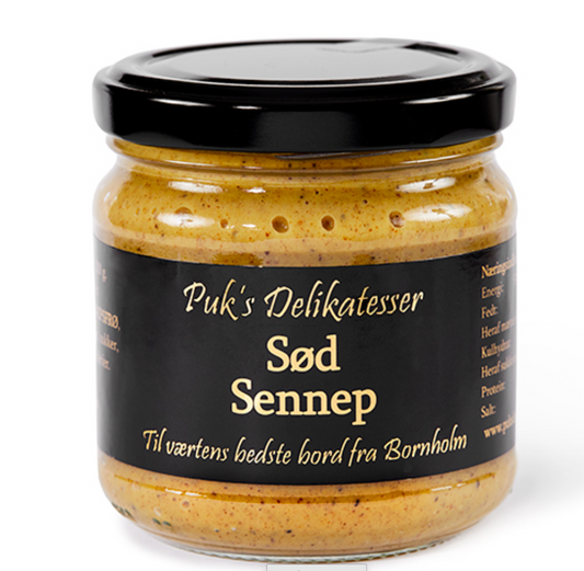 Puks Delikatesser - Sennep - Sød