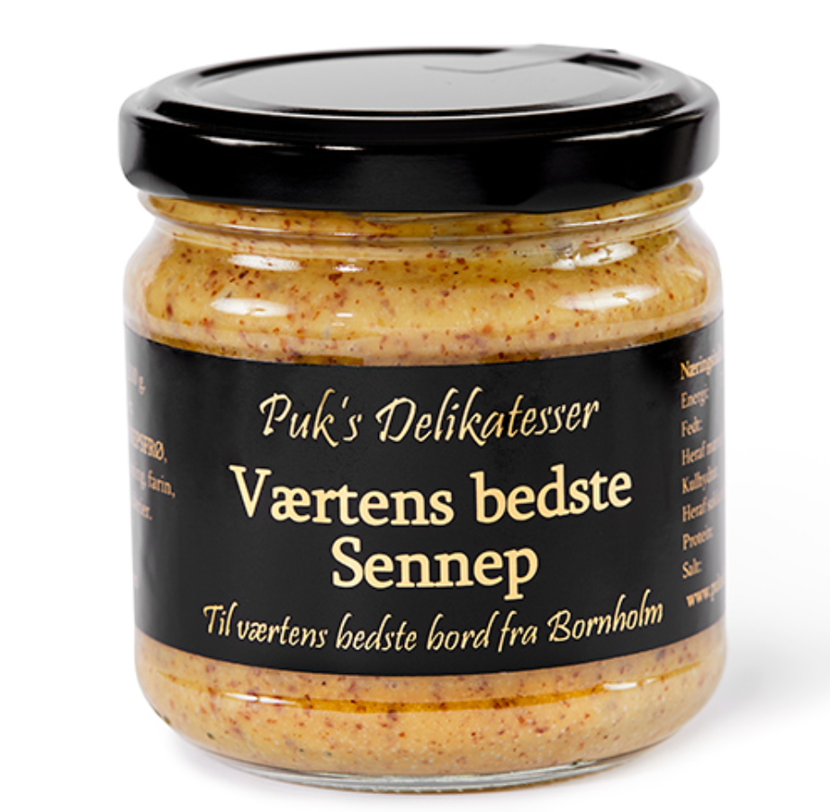 Puks Delikatesser - Sennep - Verdens bedste