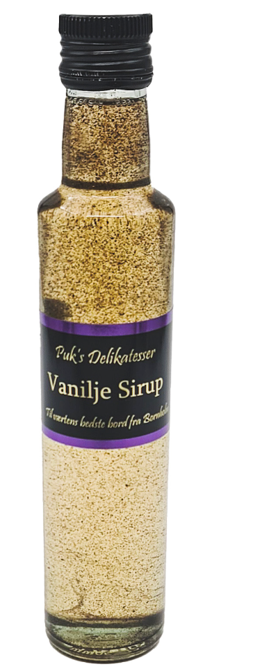 Puks Delikatesser - Sirup - Vanilje