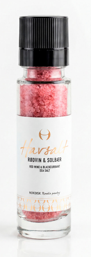 Nordisk - Havsalt kværn - Rødvin & Solbær