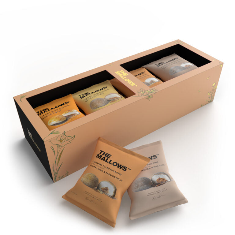 The Mallows - Caramel Filled Mallows - Gift Box Summer Edition