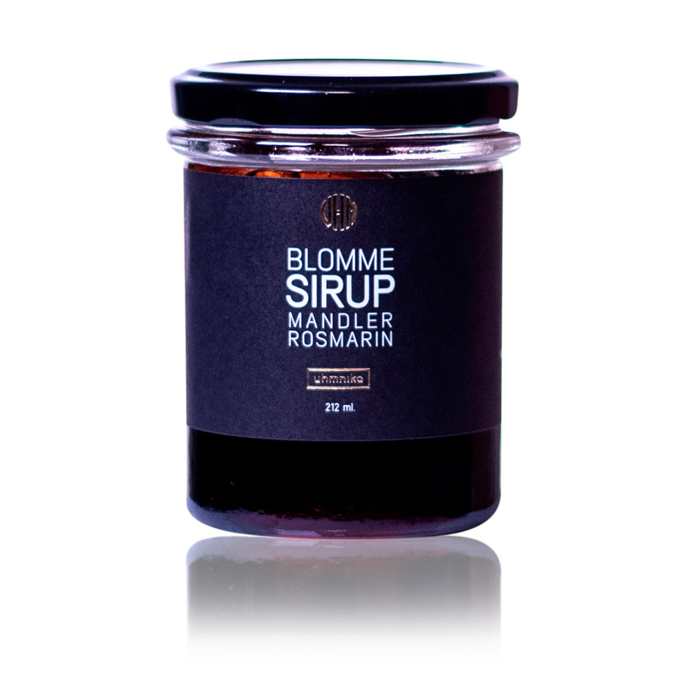 Nordisk - Uhmnika - Blomme sirup med mandler & rosmarin