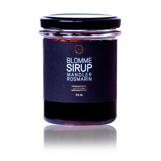 Nordisk - Uhmnika - Blomme sirup med mandler & rosmarin