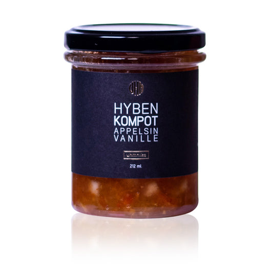 Uhmnika -  Hybenkompot med appelsin og vanilje