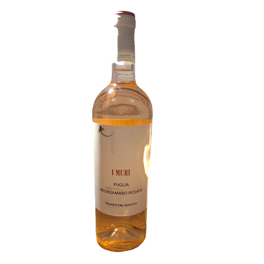 Negroamaro Rosato Puglia IGT – I Muri – Frisk og Frugtrig Rosé fra Salento