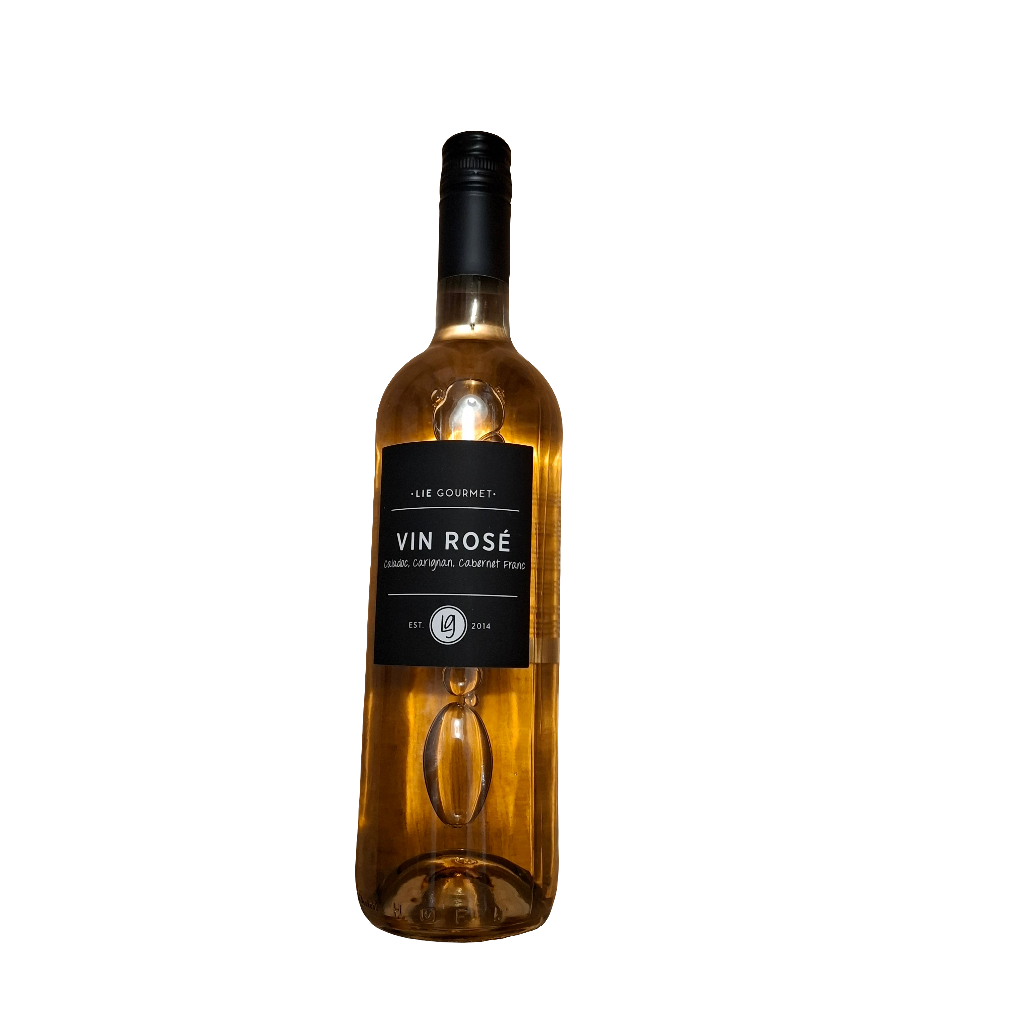Lie Gourmet- Vin Rosé – Caladoc, Carignan &amp; Cabernet Franc
