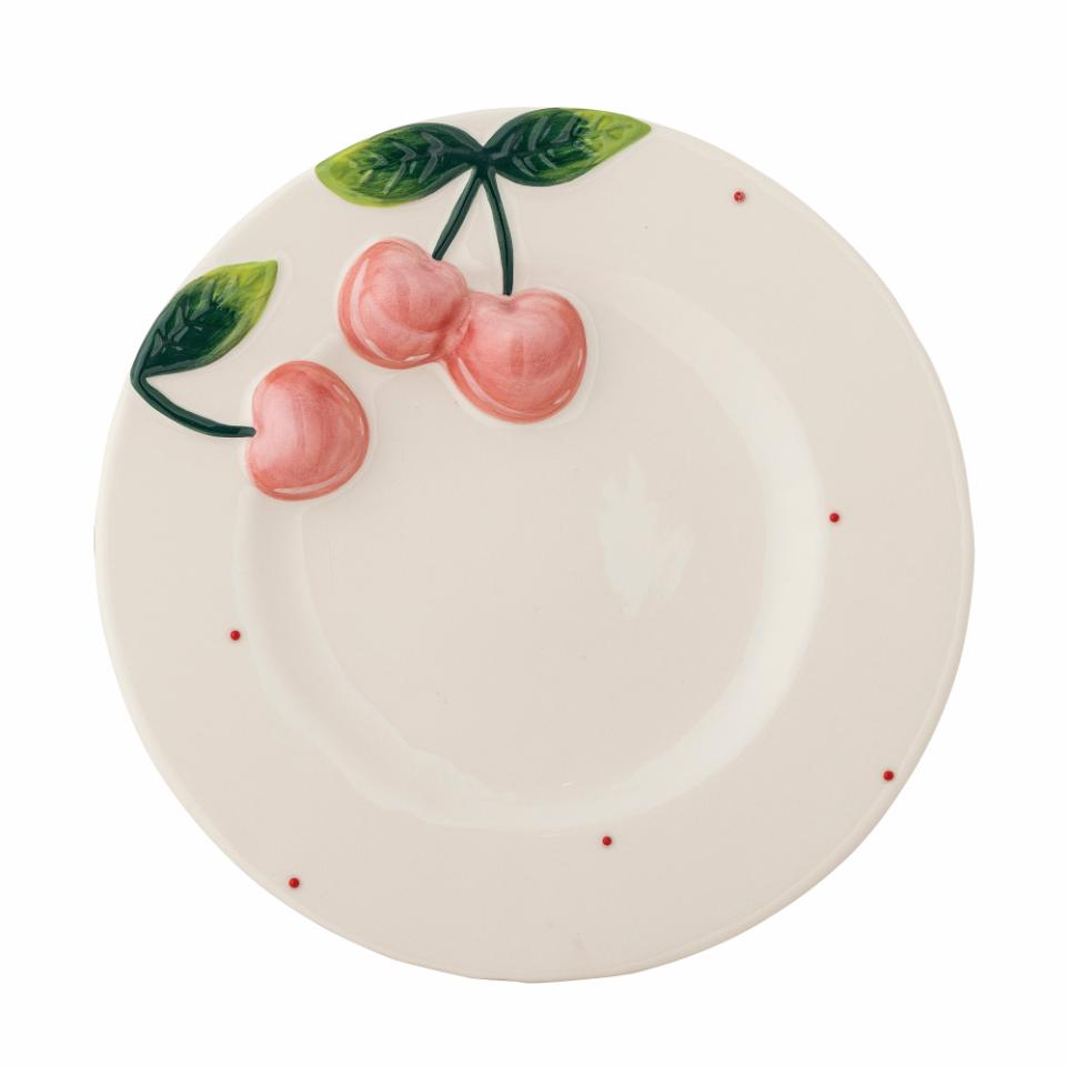 Bloomingville - Berrie Tallerken – Rosa Stentøj