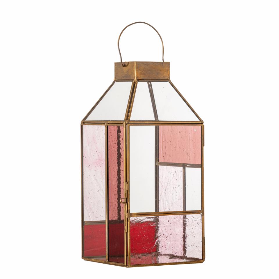 Bloomingville - Drew Lanterne - Rosa Glas