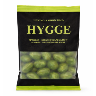 HYGGE - Mandler - Mørk Chokolade & Mint