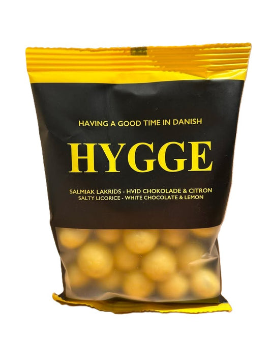 HYGGE - Salmiak Lakrids - Hvid Chokolade & Citron