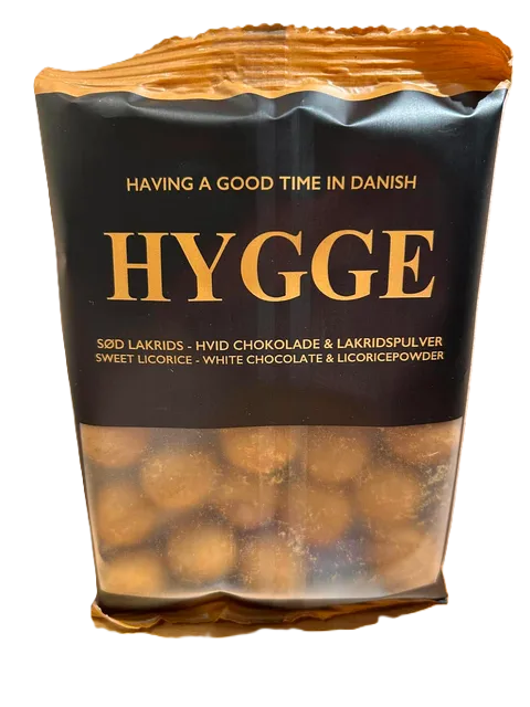 HYGGE - Sød Lakrids - Hvid Chokolade & Lakridspulver